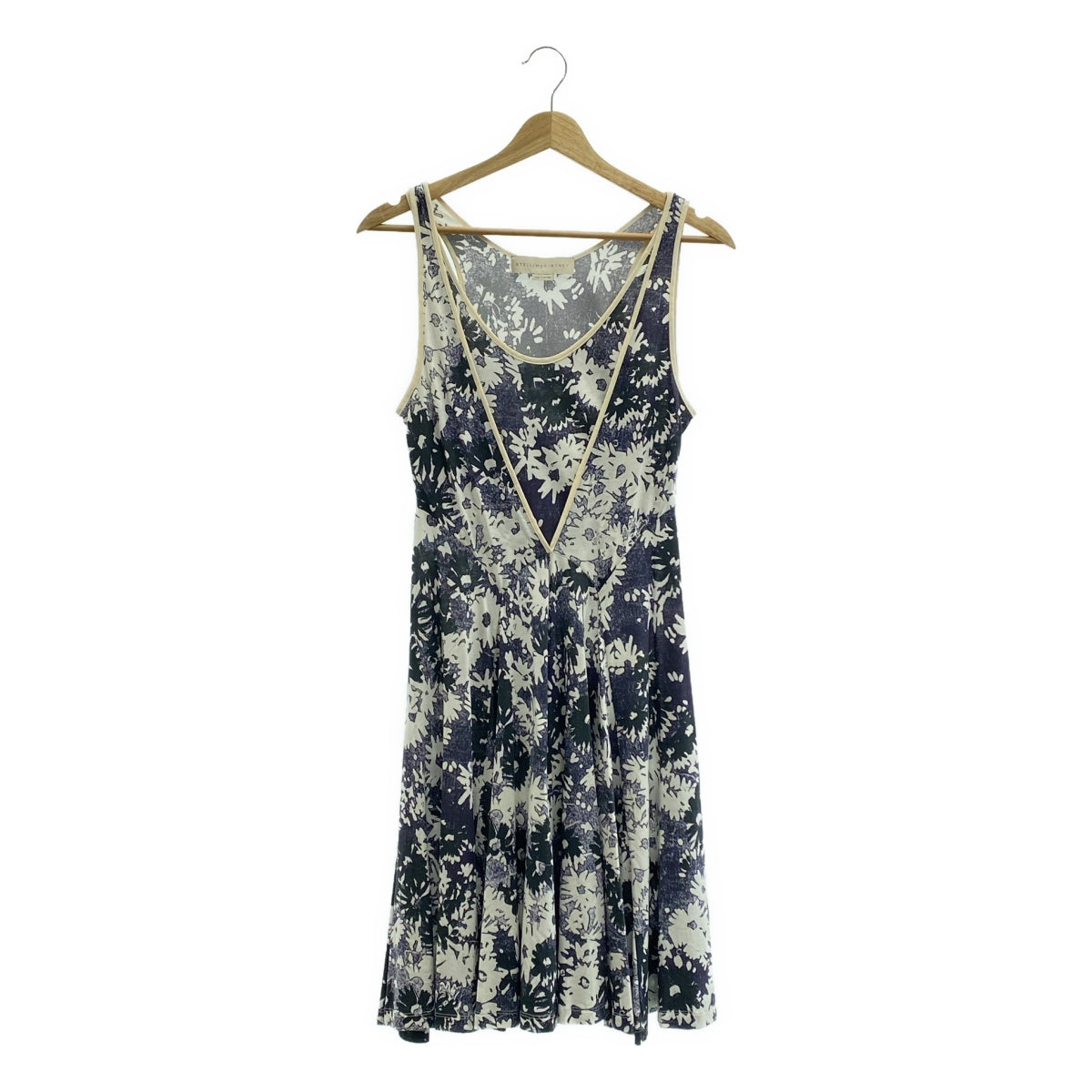 STELLA McCARTNEY / ステラマッカートニー | フラワープリント レイヤード ワンピース | 36 | レディース