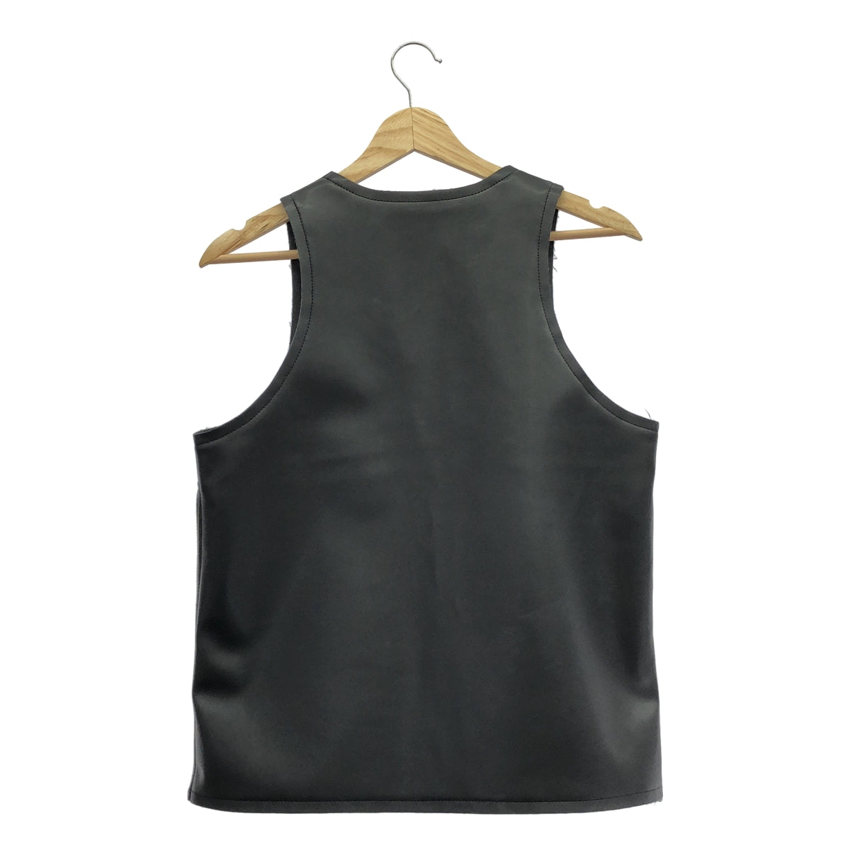 COMME des GARÇONS | 2024 秋冬 |人造皮革背心 | XS |