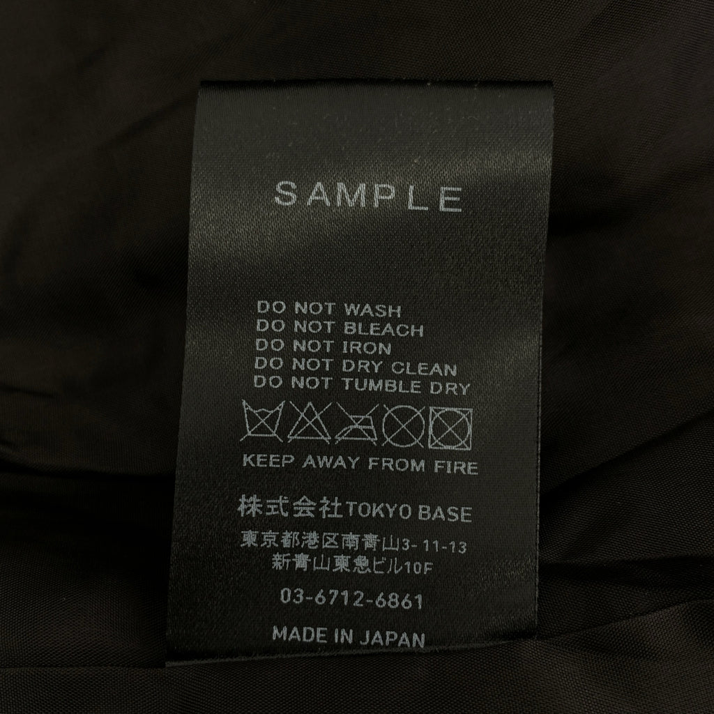 UNITED TOKYO | 高規格羊毛皮革混紡大衣 | 2 碼 | 男款