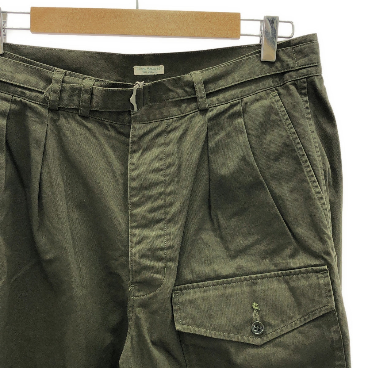 PHIGVEL / フィグベル | UTILITY TROUSERS / タック ミリタリー