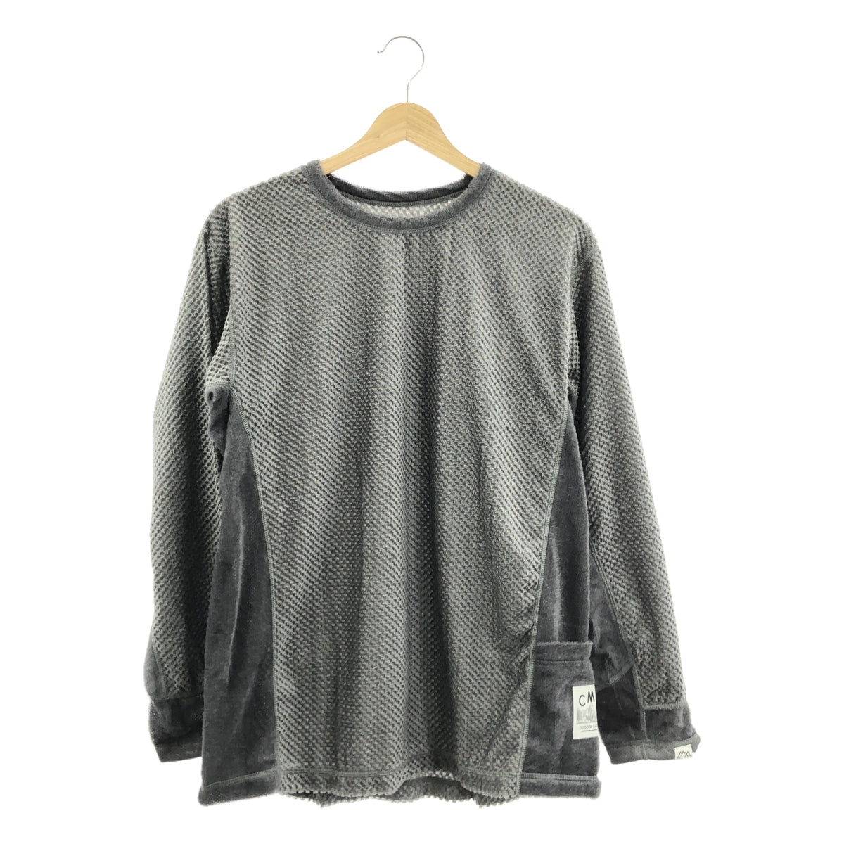 【신품】 CMF OUTDOOR GARMENT / 씨엠에프아웃도어가멘트 | OCTA LS TEE / 옥타 롱 슬리브 T셔츠 | L | GRAY / 그레이 | 맨즈