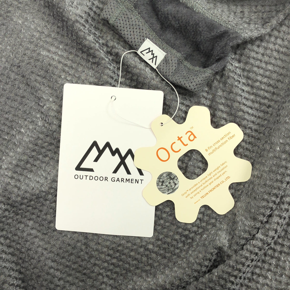 【신품】 CMF OUTDOOR GARMENT / 씨엠에프아웃도어가멘트 | OCTA LS TEE / 옥타 롱 슬리브 T셔츠 | L | GRAY / 그레이 | 맨즈