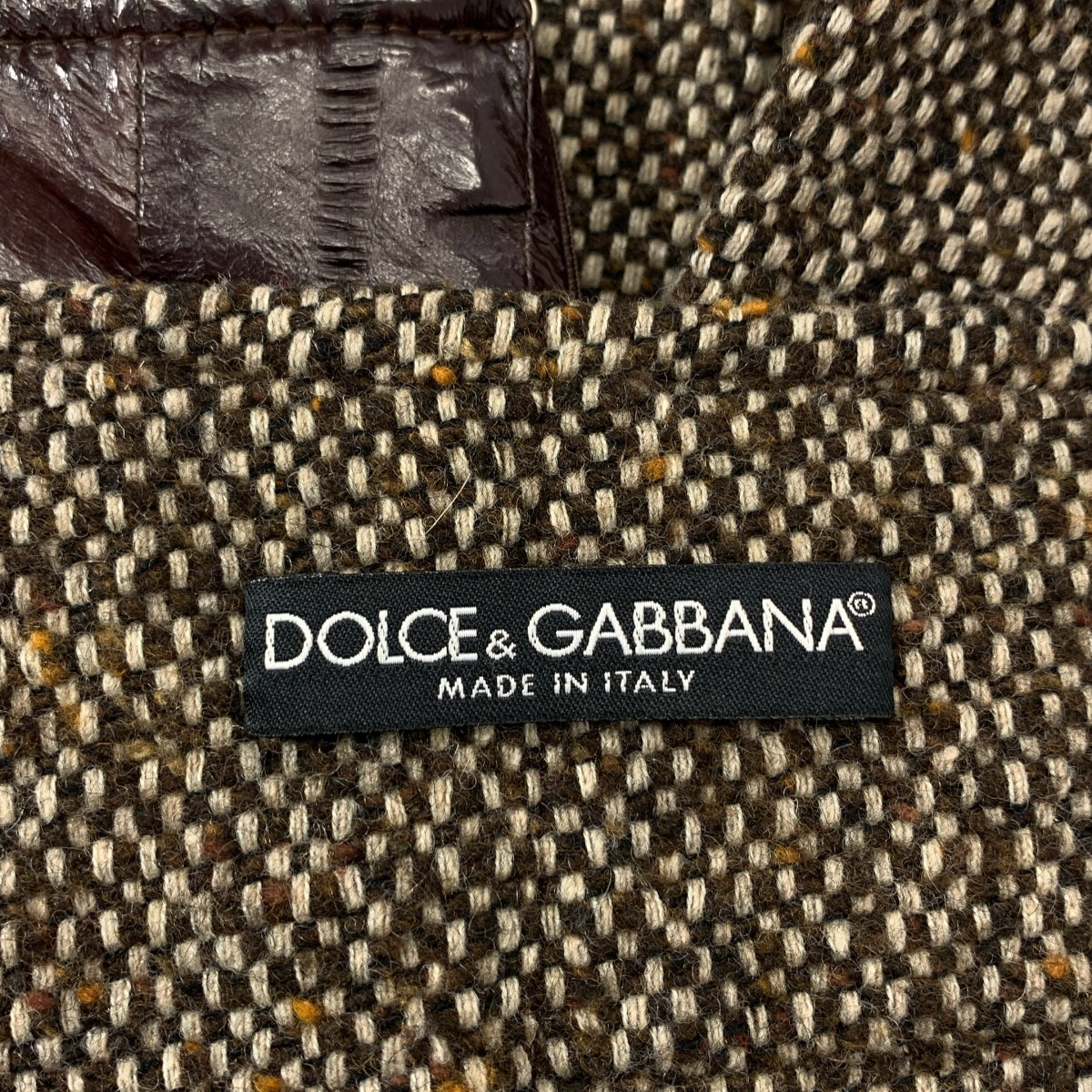ドルチェ&ガッバーナ DOLCE&GABBANA ウールツイードスカート DOLCE＆GABBANA / ドルチェ＆ガッバーナドルガバ | ウール ツイード