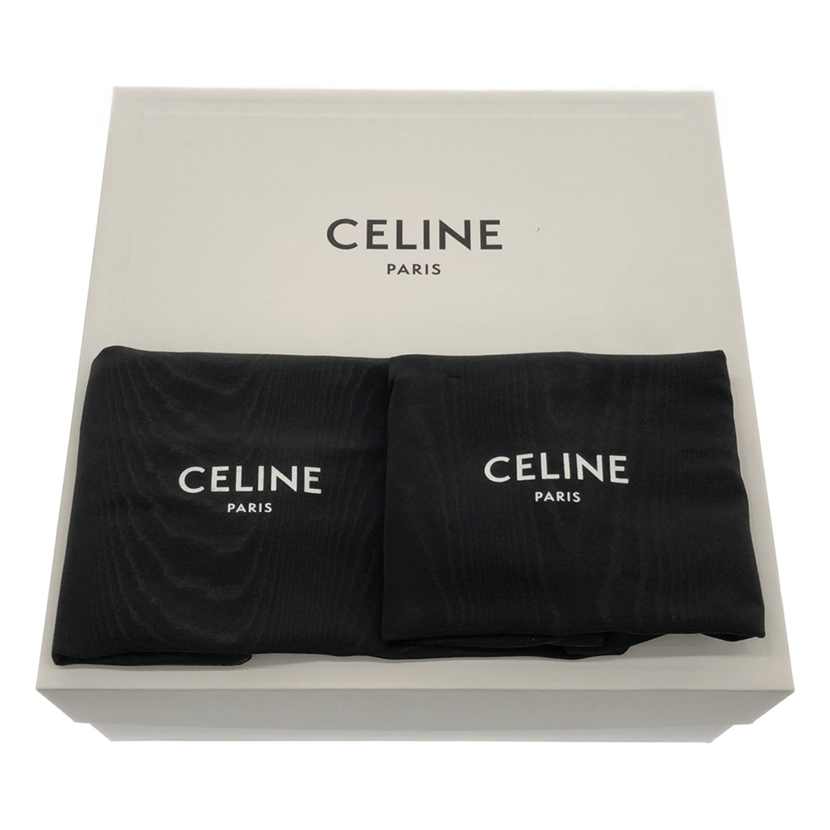 【美品】  CELINE / セリーヌ | エディ期 トリオンフ チェーン マーガレット ローファー | 39 | バーガンディー/ゴールド | レディース