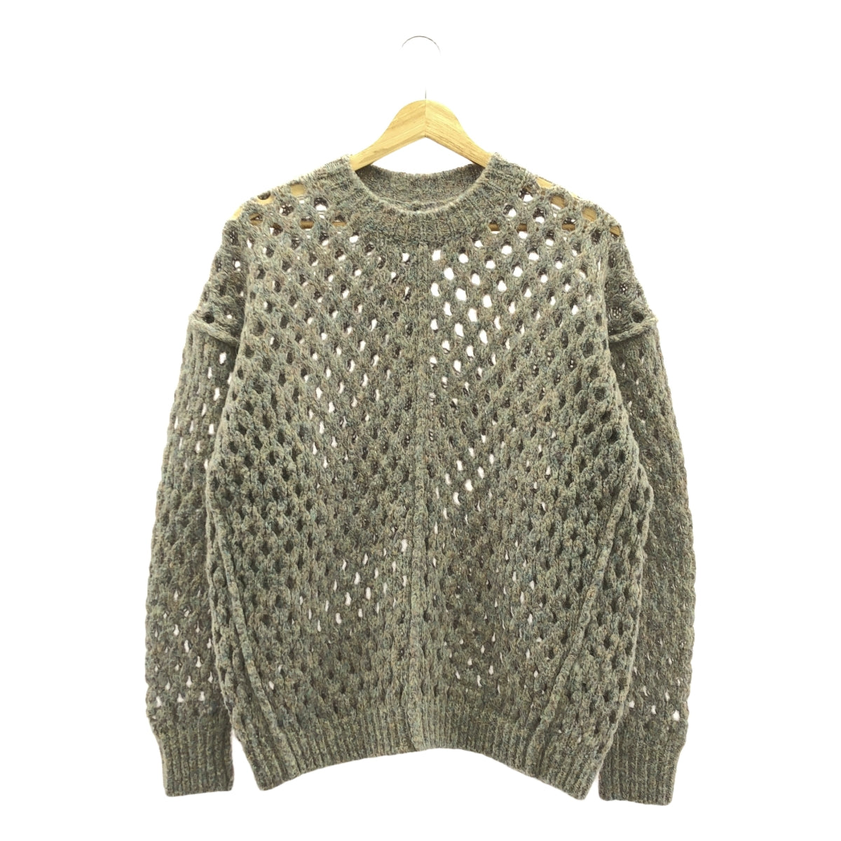 [品相良好] ISABEL MARANT ETOILE | Tiana 羊毛圓領針織衫 | 尺寸 34 | 藍色 | 女款