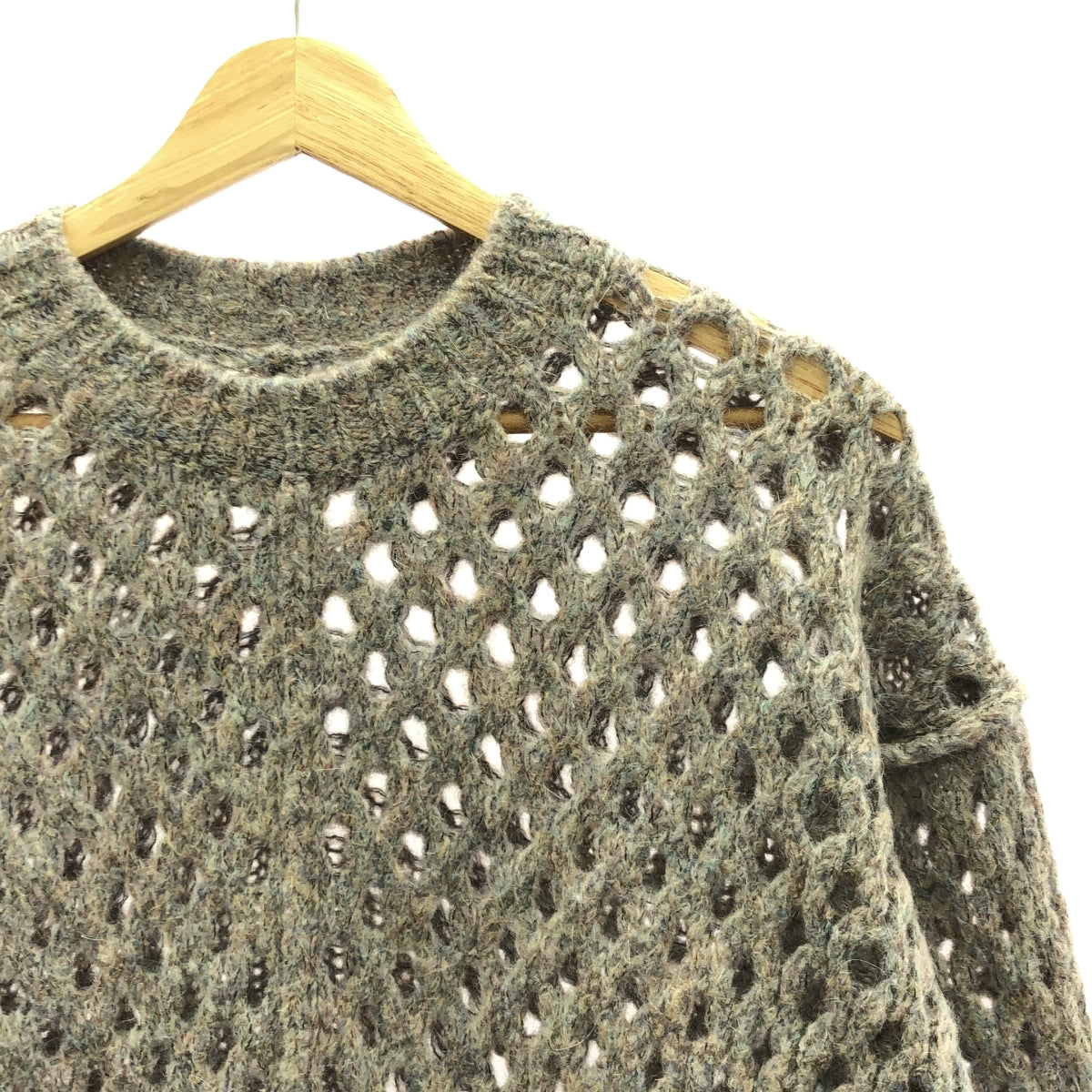 [品相良好] ISABEL MARANT ETOILE | Tiana 羊毛圓領針織衫 | 尺寸 34 | 藍色 | 女款