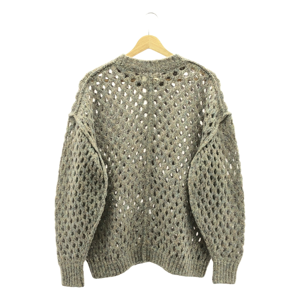 【美品】  ISABEL MARANT ETOILE / イザベルマランエトワール | Tiana Sweater ウール クルーネックニット | 34 | ブルー系 | レディース