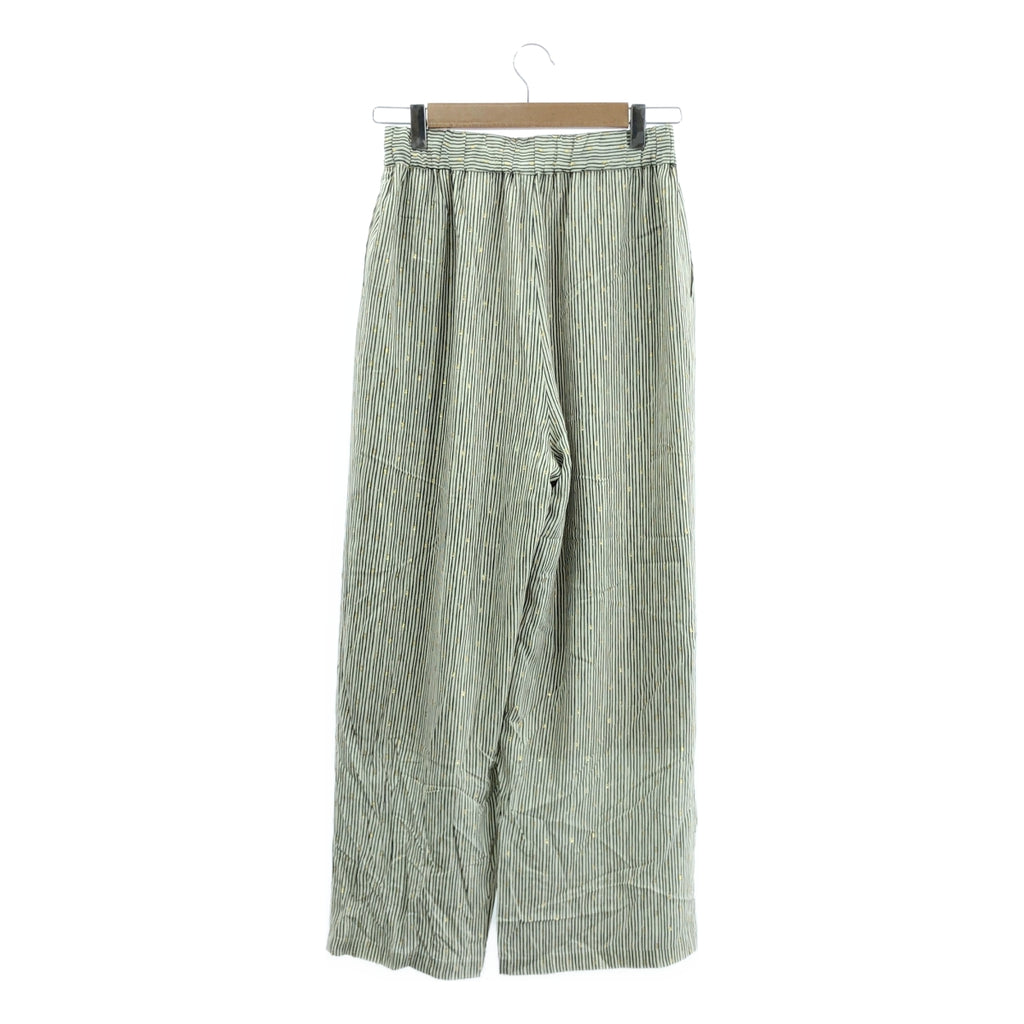 JOURNAL STANDARD L'ESSAGE | 2025SS | DEVEAUX GOLD 金銀單色調休閒褲 | F 碼 | 女款