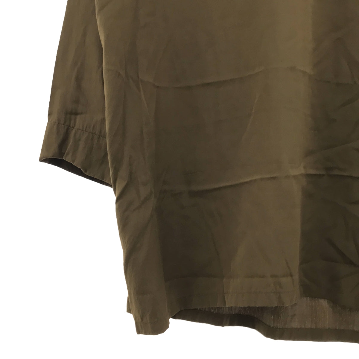 ARTS&amp;SCIENCE | Back gather shirt | Silk pullover shirt | 1 | Khaki | Women's