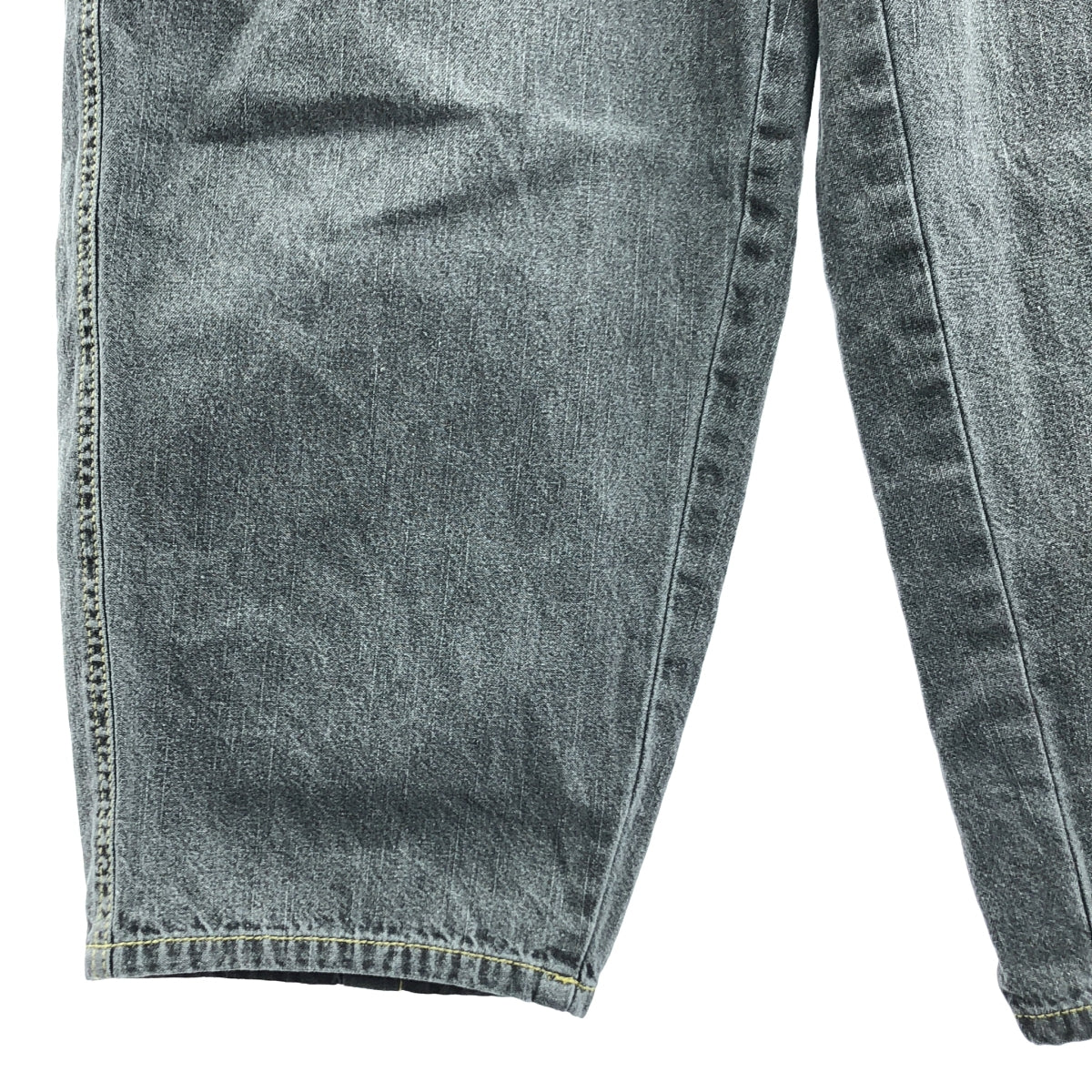 sosotto | 仿牛仔寬褲 | 01 | 炭黑 | 女款