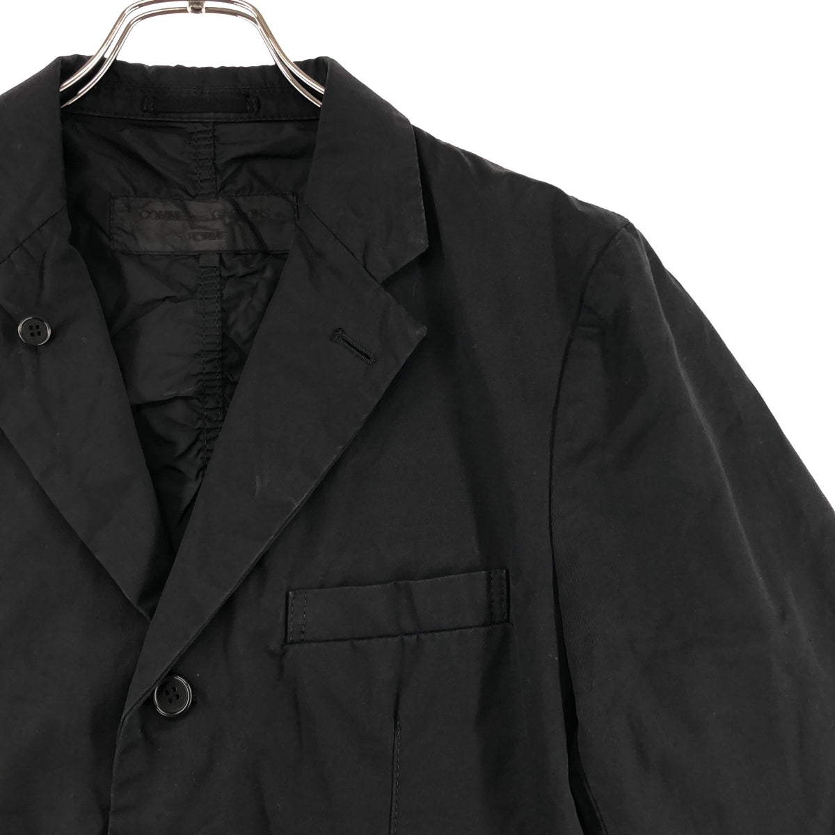 COMME des GARCONS HOMME / コムデギャルソンオム | 2009AW | コットン 製品染め 3B テーラードジャケット | S | メンズ