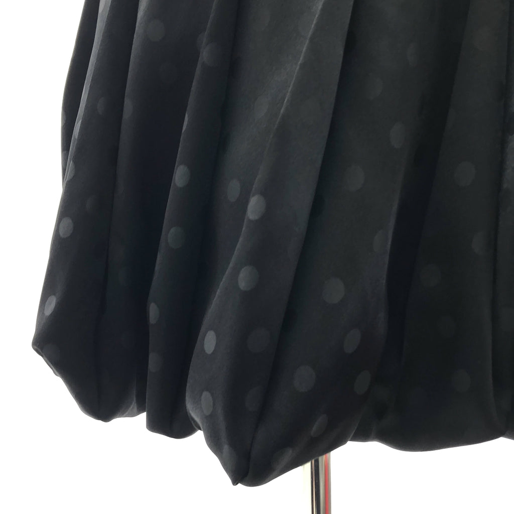 JUNYA WATANABE COMME des GARCONS / 준야와타나베 | 2007AW | 폴리에스텔 도트 입체 변형 사이드 지퍼 볼륨 스커트 | S |