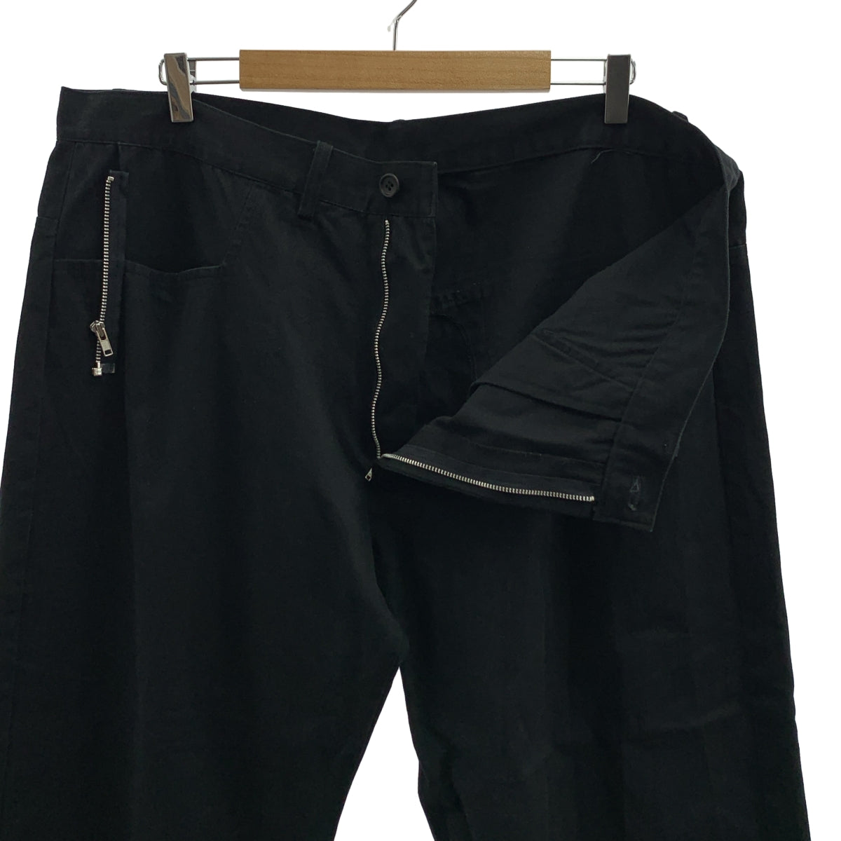 Y's / Y's Yohji Yamamoto | 2013 秋冬系列 | 拉鍊寬褲 | 2 碼 | 女款