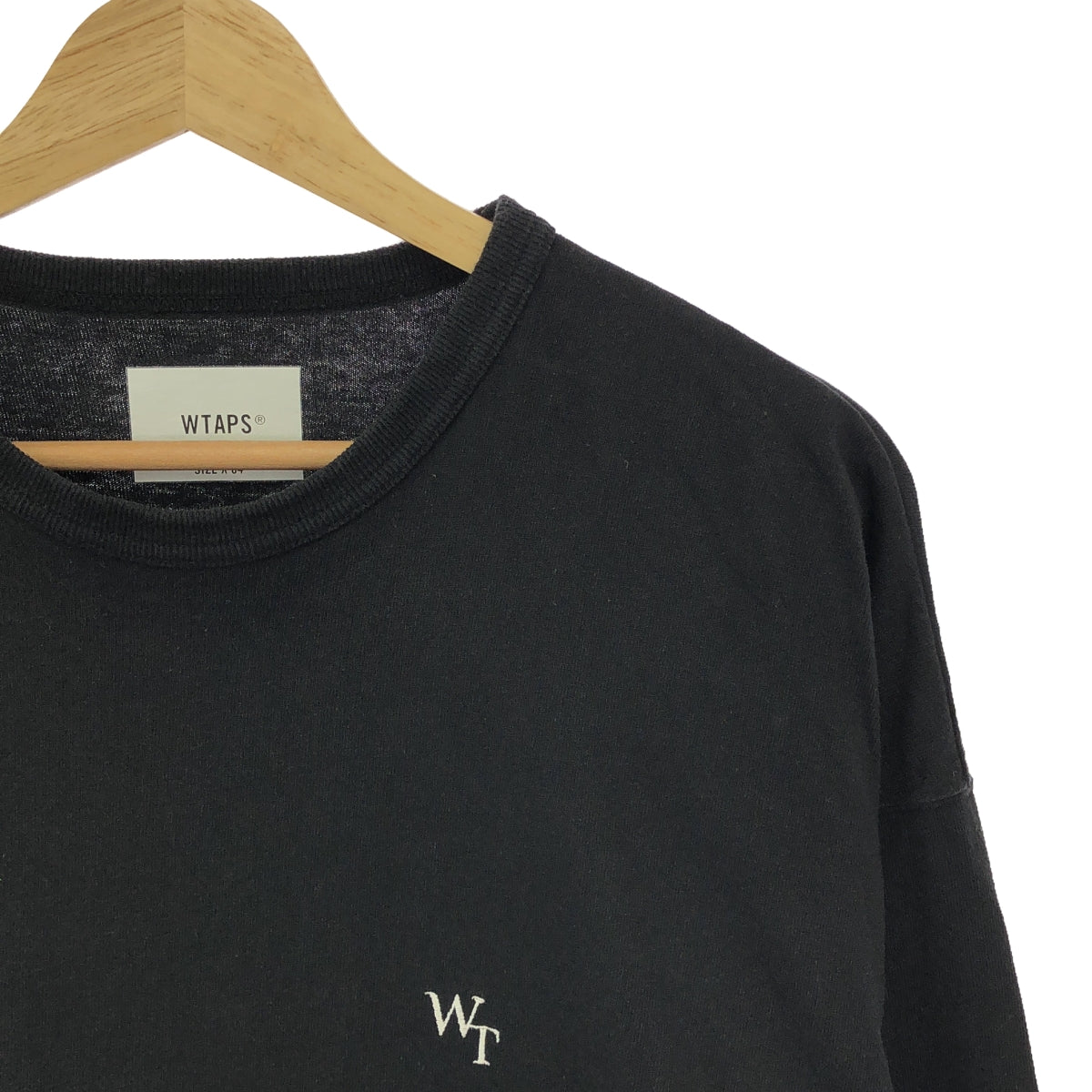 WTAPS / Double Taps | 2023SS | DESIGN 03 LS LEAGUE Cotton WT Embroidery Back Print Long Sleeve T-Shirt | 04 | Men's