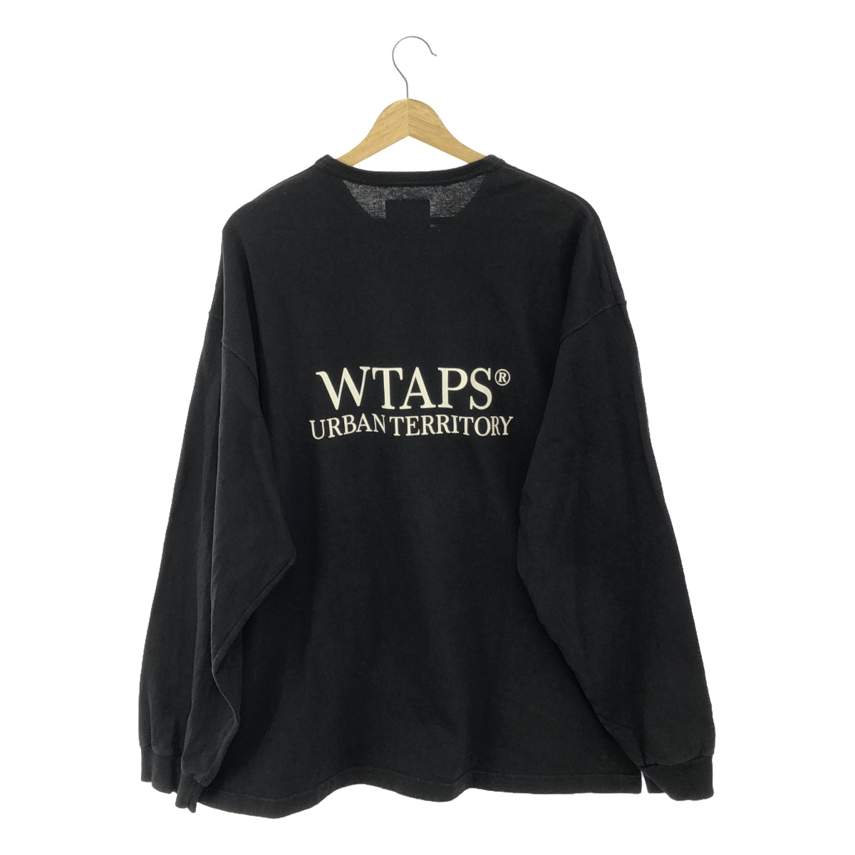 WTAPS / Double Taps | 2023SS | DESIGN 03 LS LEAGUE Cotton WT Embroidery Back Print Long Sleeve T-Shirt | 04 | Men's