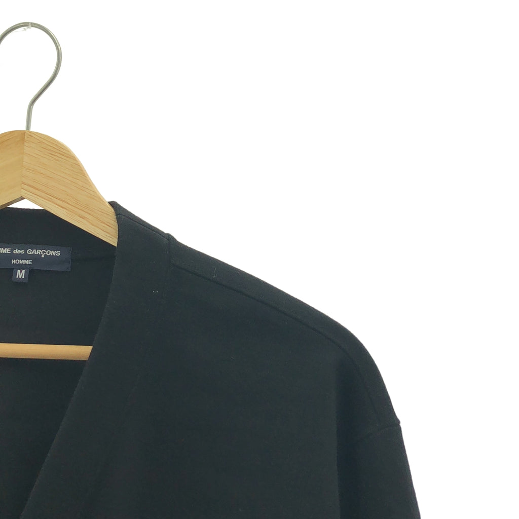 COMME des GARCONS HOMME / 콤데 갤슨 옴므 | 2022AW | 다른 소재 전환 포켓 가디건 | M |