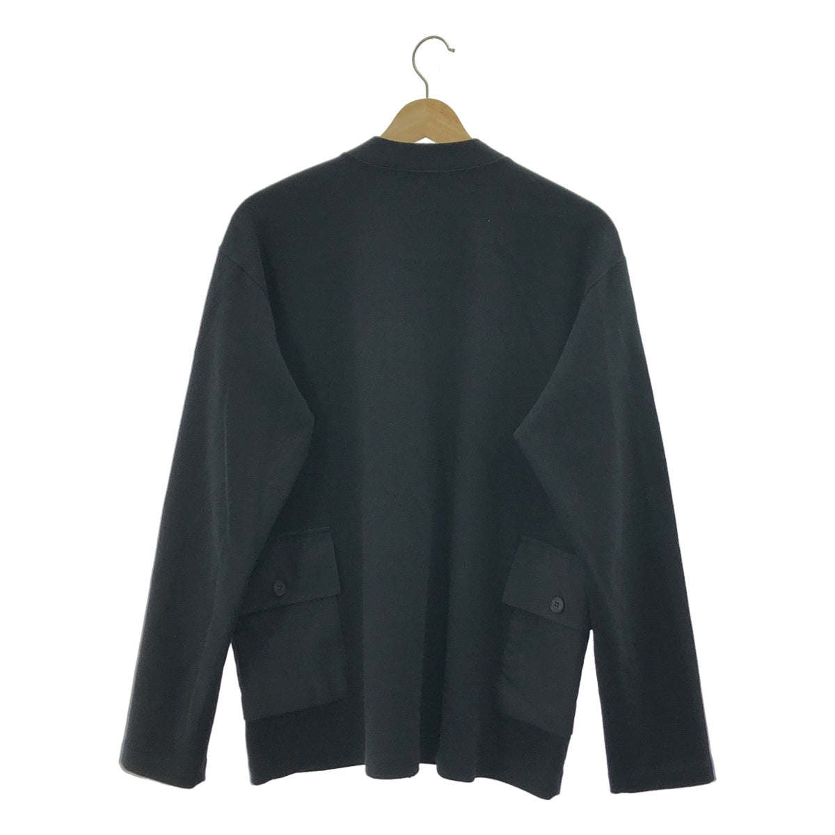 COMME des GARÇONS HOMME | 2022 秋冬 |混合材質口袋開襟衫 |尺寸 M |