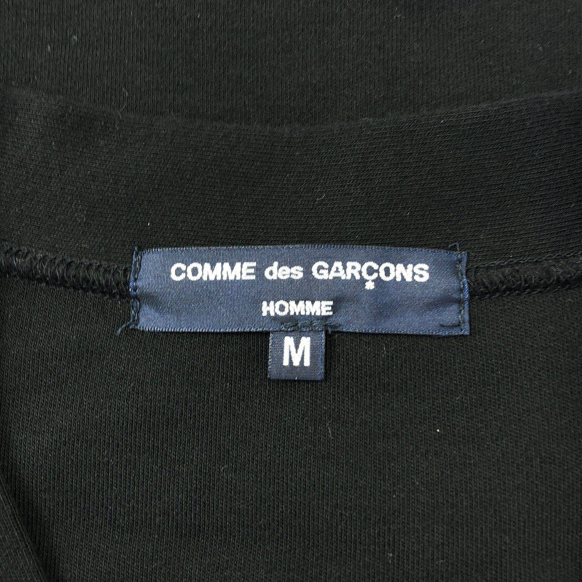 COMME des GARÇONS HOMME | 2022 秋冬 |混合材質口袋開襟衫 |尺寸 M |