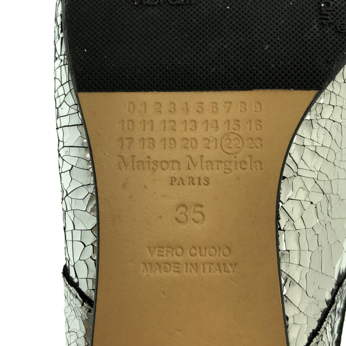 Maison Margiela / メゾンマルジェラ | TABI BALLET SHOES 足袋 ブロークンミラー バレエシューズ | 35 | レディース