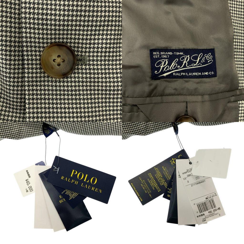 POLO RALPH LAUREN / 폴로랄프로렌 | 2B 싱글 브레스트 테일러드 재킷 포멀 / 총 안감 | 2 |