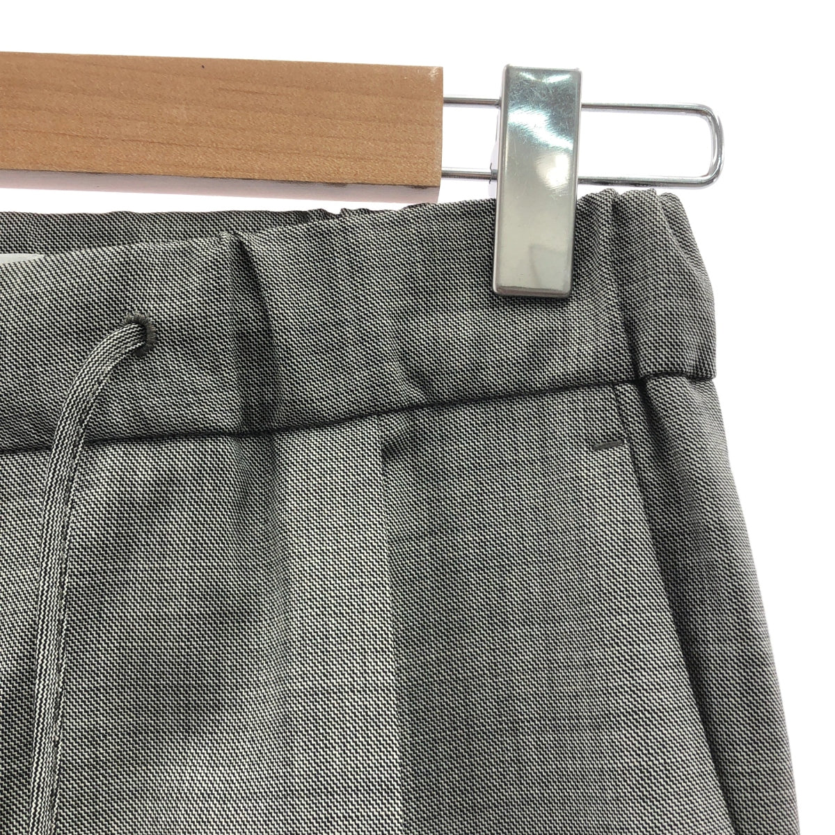 Max Mara / マックスマーラ | ドローストリング 裾ジップスリット タック ジョガー パンツ | 34 | レディース