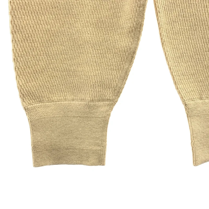 HYKE / HYKE | 2022AW | 棉 喀什米爾 抽繩 保暖 針織 運動褲 | 2 | 女款