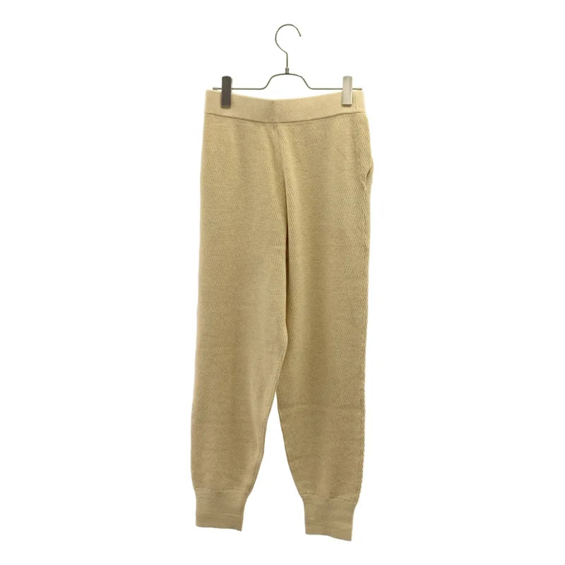 HYKE / HYKE | 2022AW | 棉 喀什米爾 抽繩 保暖 針織 運動褲 | 2 | 女款