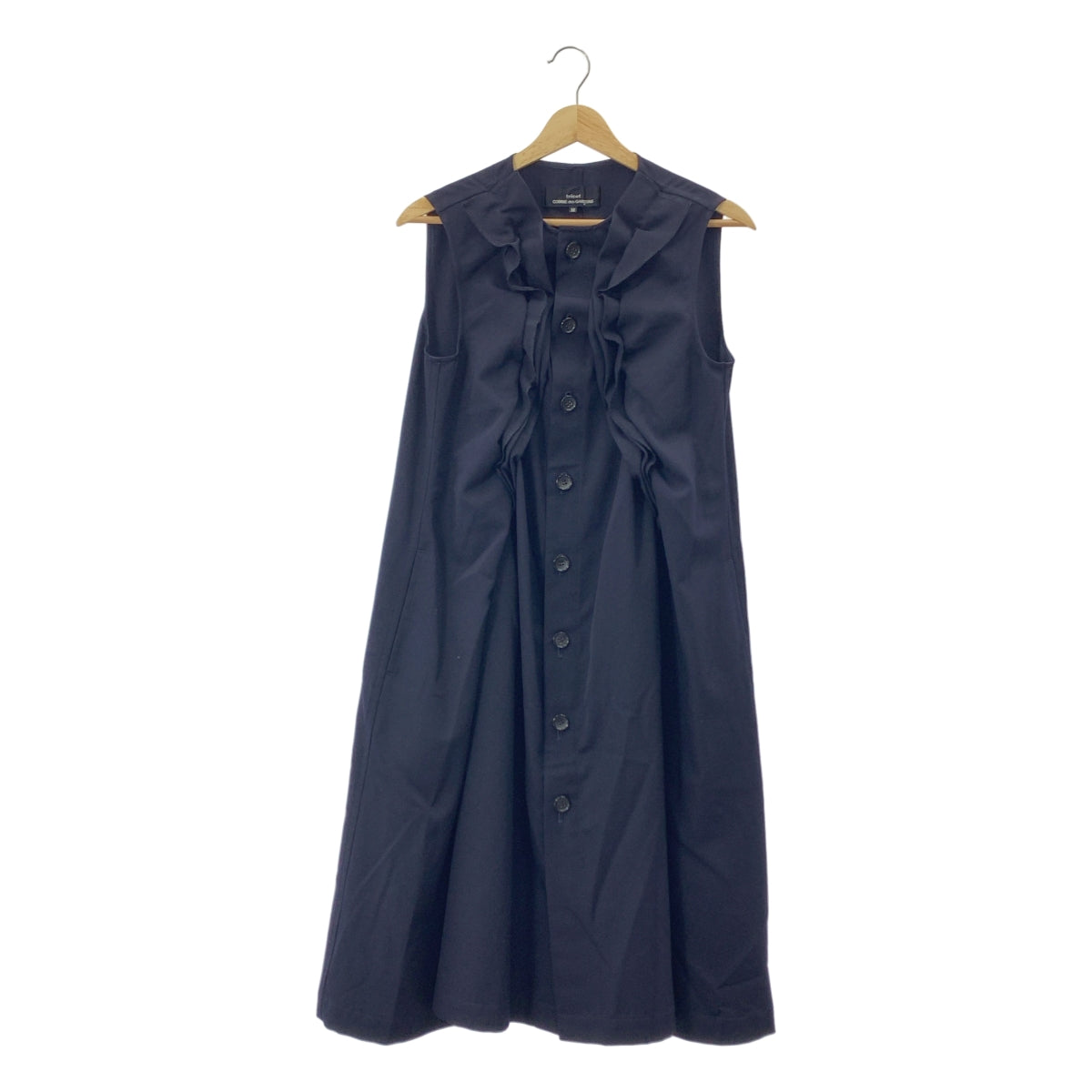 tricot COMME des GARCONS / Tricom De Galson | AD2020 | 프릴 디자인 울 민소매 원피스 | M | 여성
