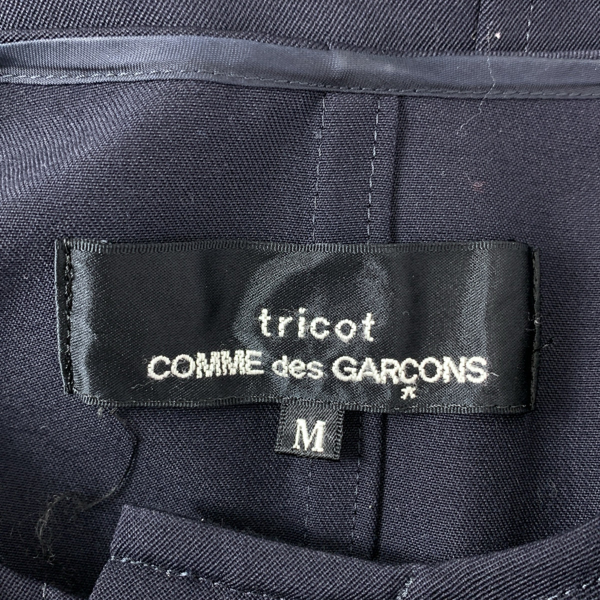 tricot COMME des GARCONS / Tricom De Galson | AD2020 | 프릴 디자인 울 민소매 원피스 | M | 여성