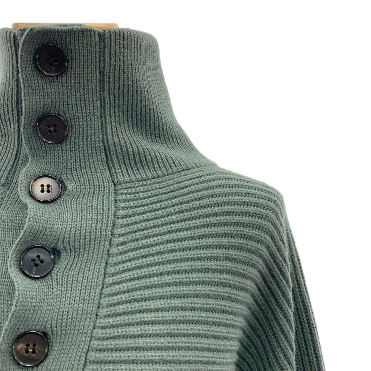 FUMIKA UCHIDA / フミカウチダ | リブ ハイネック スリット ニット