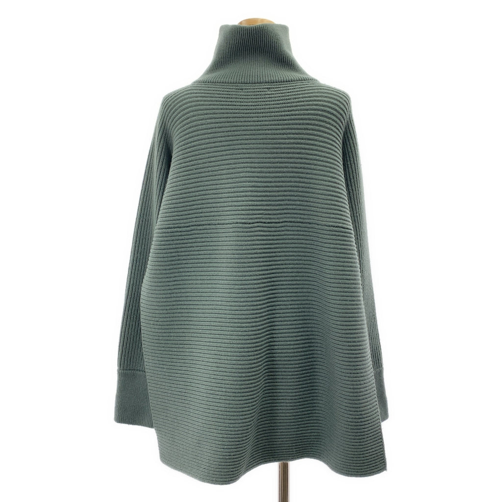 內田文香 | 羅紋高領開衩針織衫 | 尺寸 34 | 女款