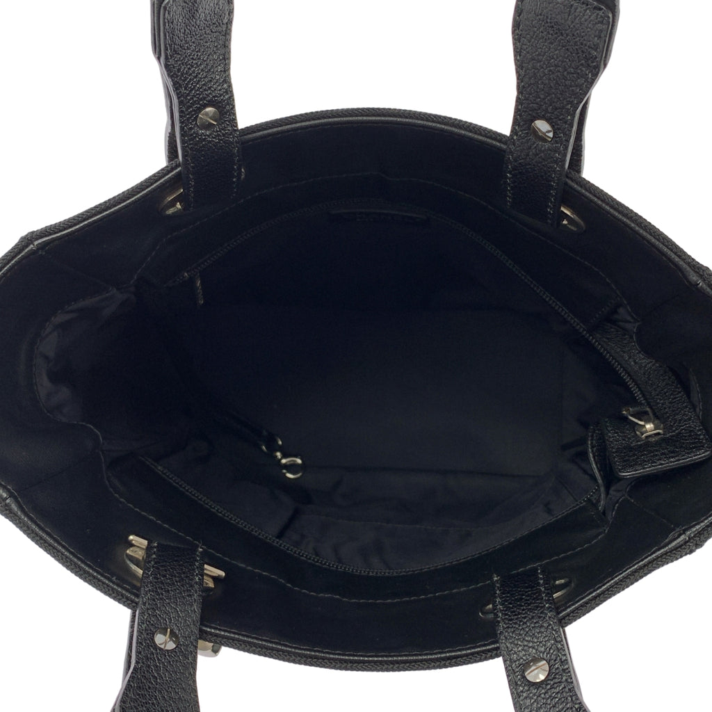 CHANEL / 샤넬 | 파리 비아 비트 PM 코코 마크 PVC 가죽 토트 백 |