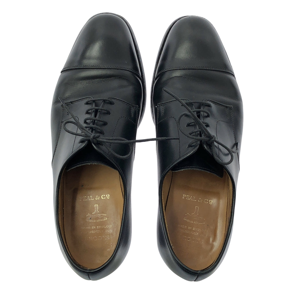 BROOKS BROTHERS / ブルックスブラザーズ | ×PEAL&CO ピールアンドコー / ストレートリップ レザー シューズ | 8 E |