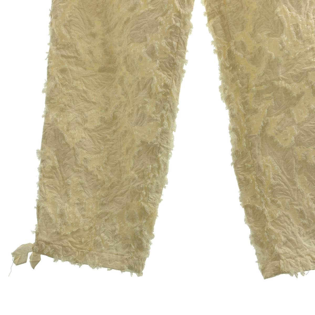 MASU / エムエーエスユー | 2020SS | JACQUARD PAJAMA PANTS  ジャガード パジャマパンツ | 46 | アイボリー | メンズ