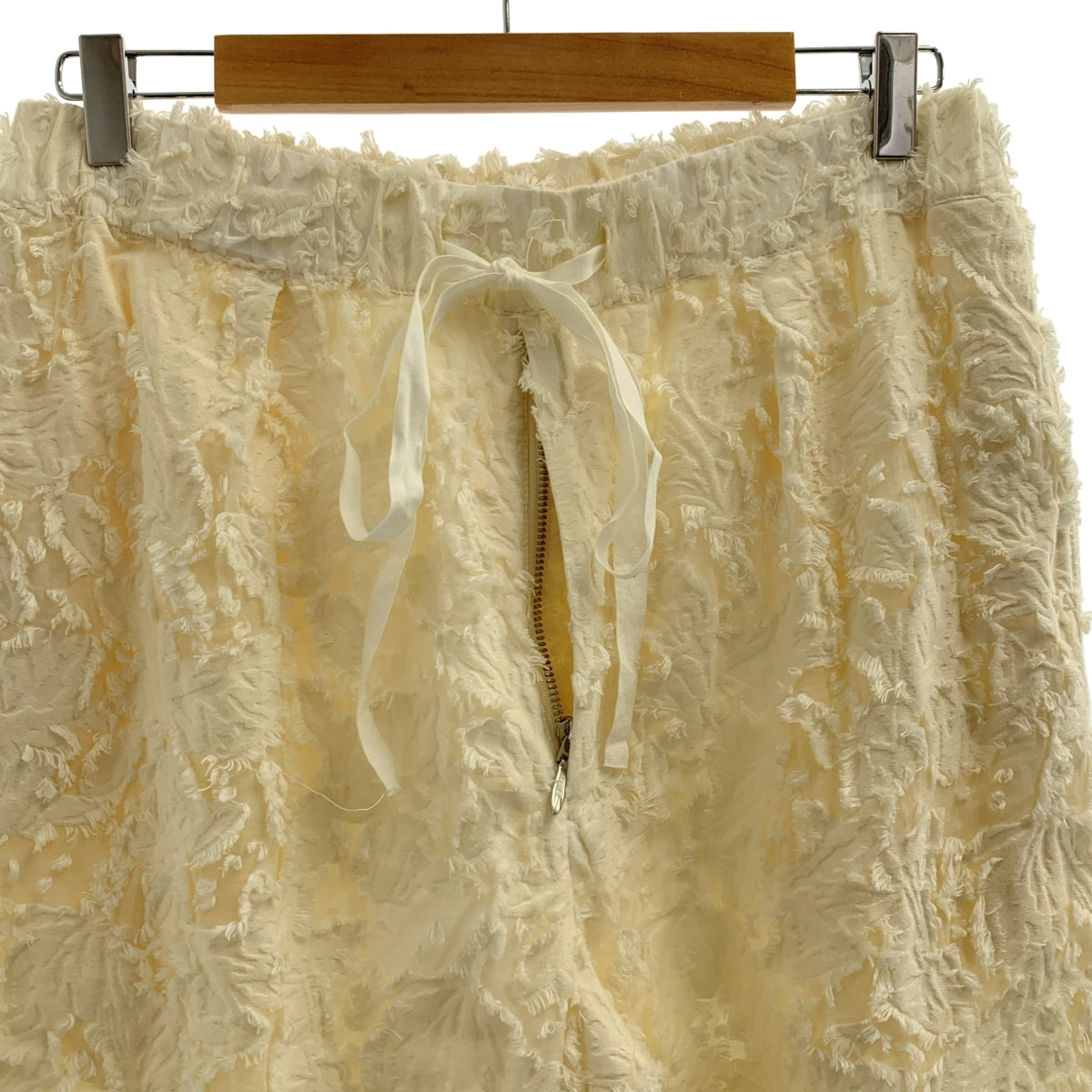 MASU / エムエーエスユー | 2020SS | JACQUARD PAJAMA PANTS  ジャガード パジャマパンツ | 46 | アイボリー | メンズ