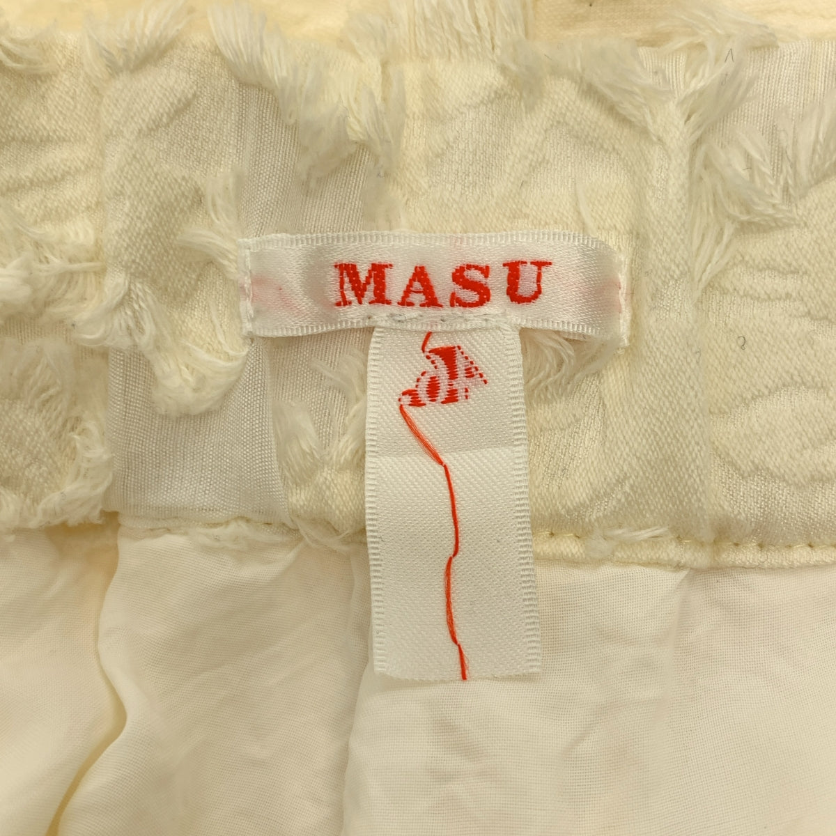 MASU / エムエーエスユー | 2020SS | JACQUARD PAJAMA PANTS  ジャガード パジャマパンツ | 46 | アイボリー | メンズ