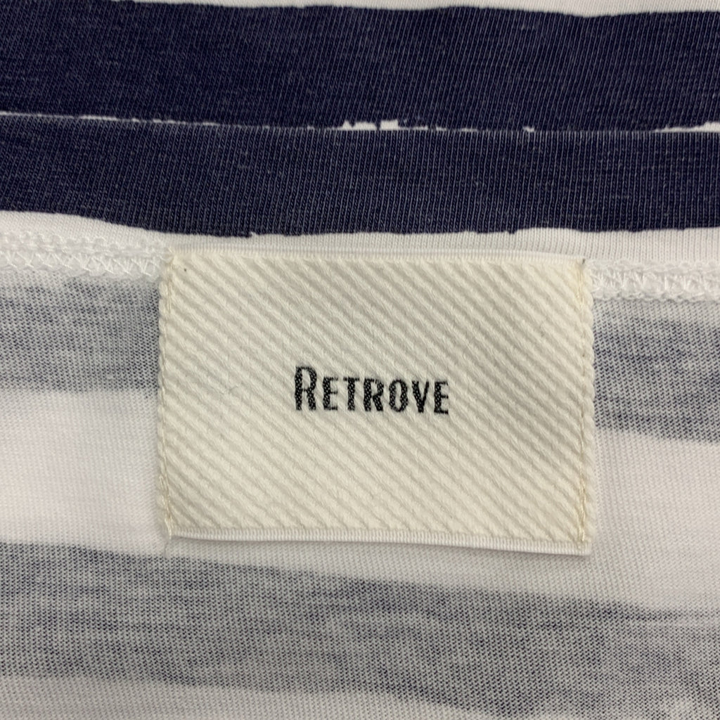 L'Appartement / アパルトモン | 2025SS | RETROVE / PRINT BORDER PO / ボーダー カットソー | F | レディース