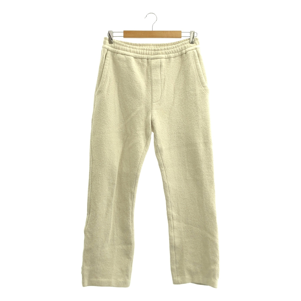 CABaN / キャバン | 2024SS | ウールコットンダブルフェイス イージーパンツ | L | ホワイト | メンズ