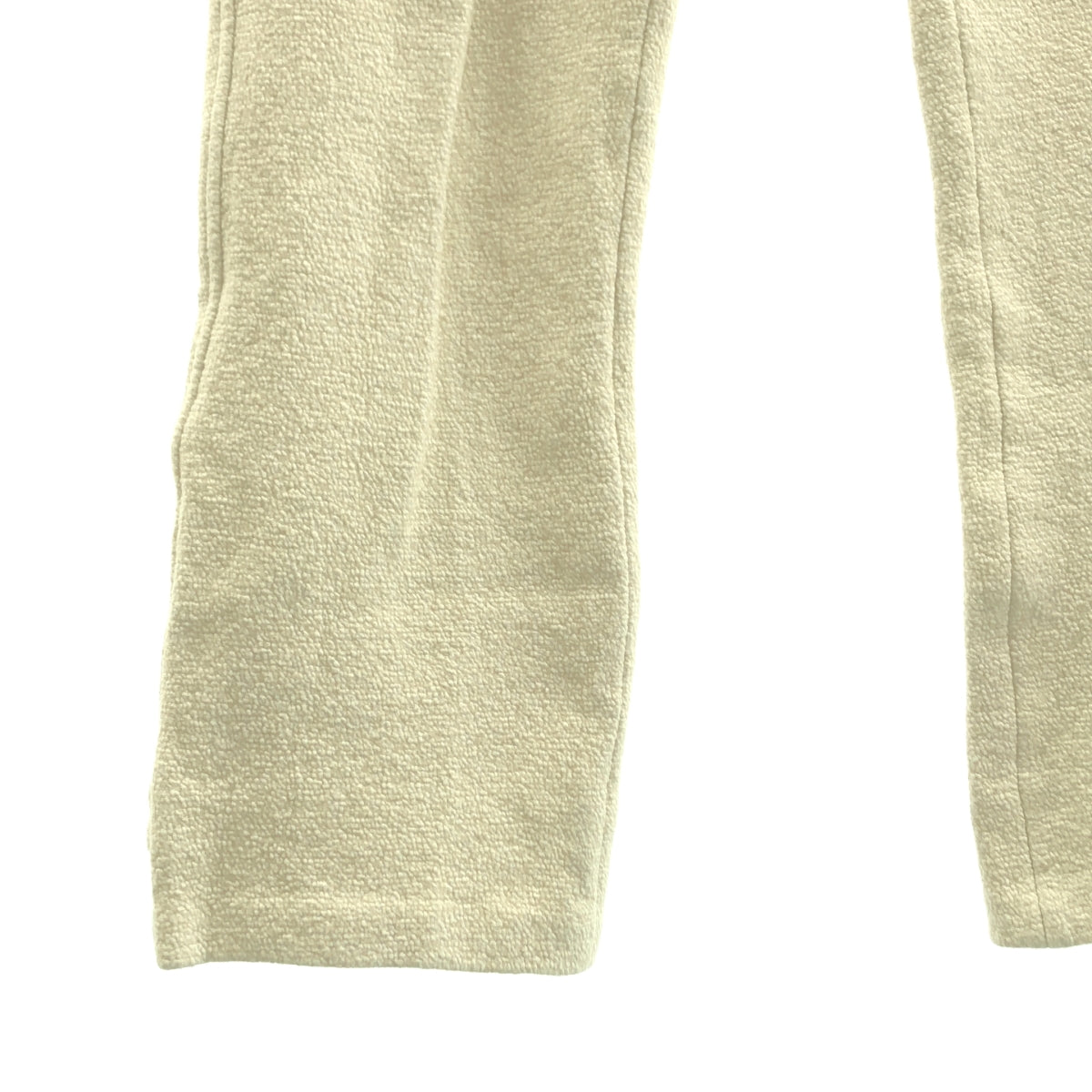 CABaN / キャバン | 2024SS | ウールコットンダブルフェイス イージーパンツ | L | ホワイト | メンズ