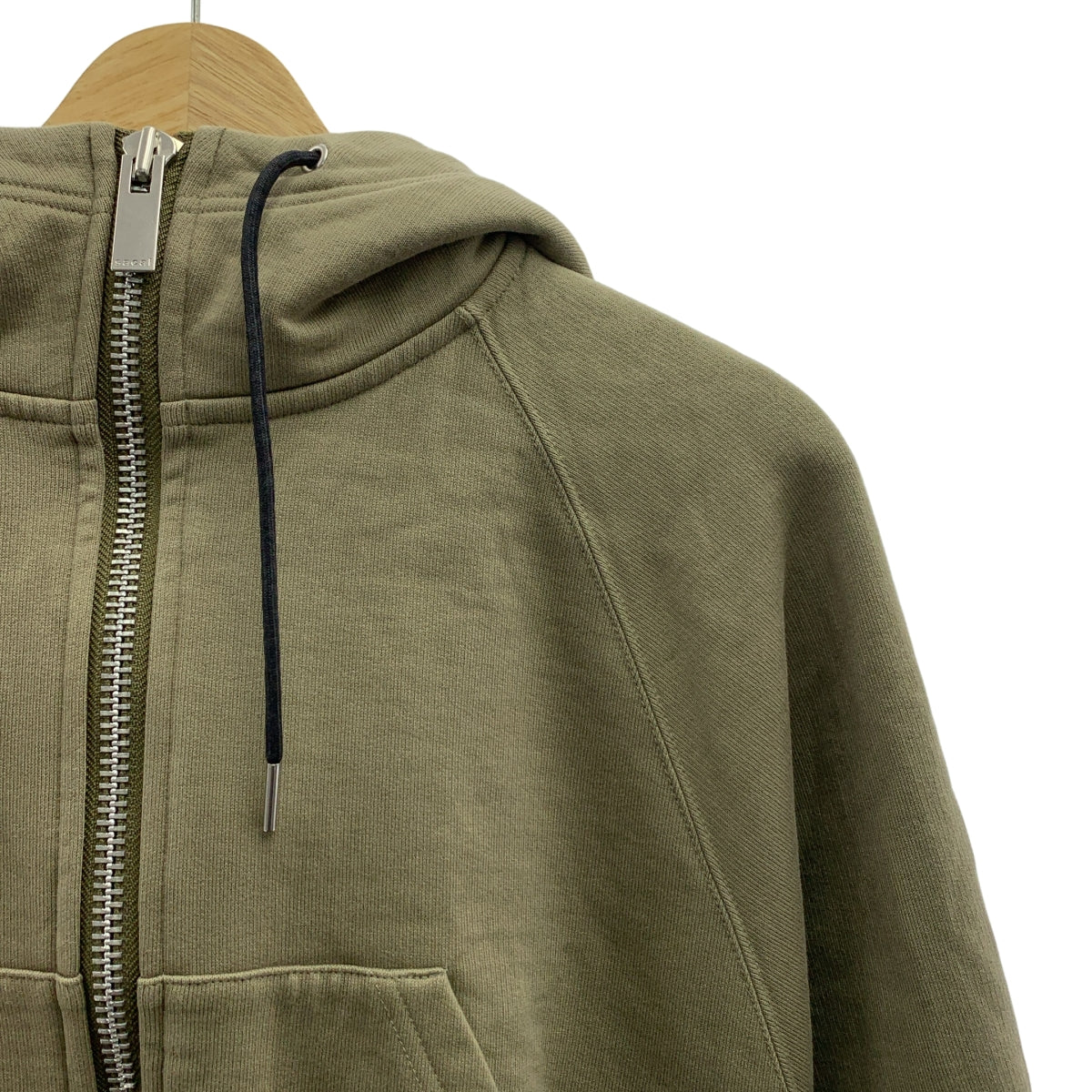 sacai | S Logo 褶皺下擺雙拉鍊連帽派克大衣 | 3 碼 | 女款