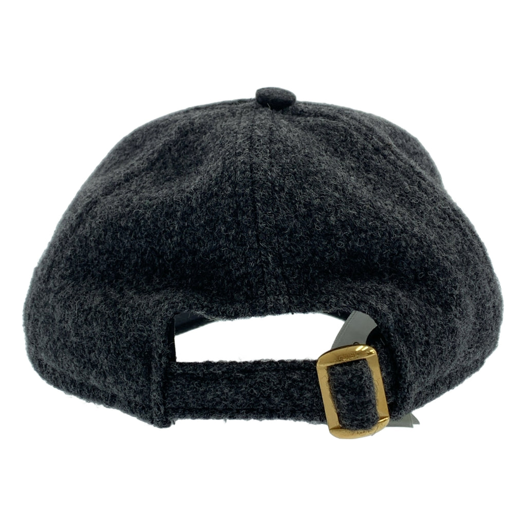 【成色極佳】CELINE | 羊毛 Triomphe 棒球帽 | L 碼 | 灰色 | 女士