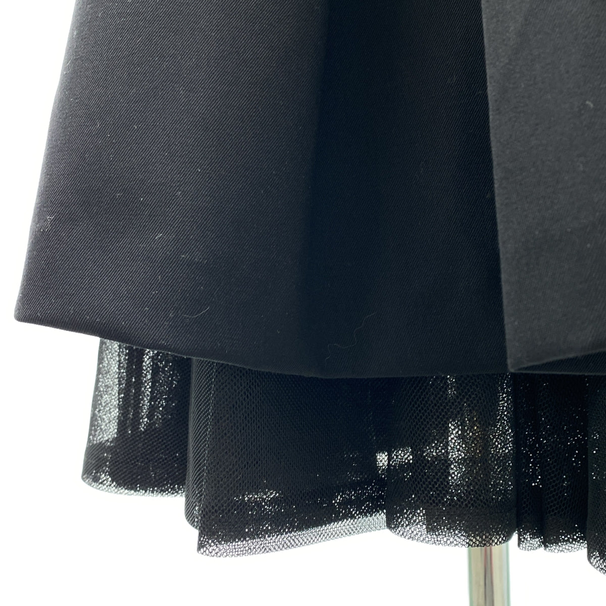 noir kei ninomiya / ノワールケイニノミヤ | 2020SS | チュールドッキング レイヤード 吊りスカート ワンピース | S | レディース