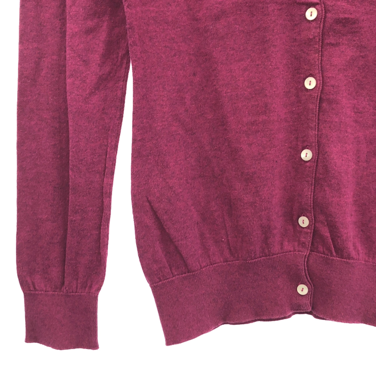 JOHN SMEDLEY / John Smedley | Crew neck knit cardigan | S | Women's