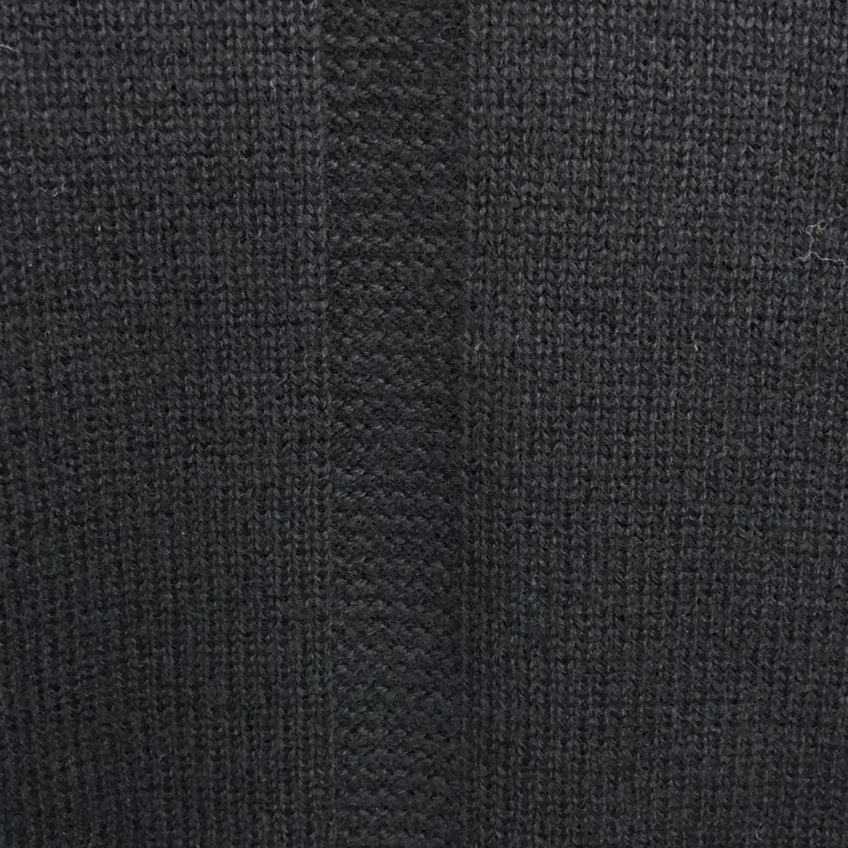 CFCL / シーエフシーエル | WOOL MILAN TOP ウール クルーネックニット | 5 | ブラック | メンズ