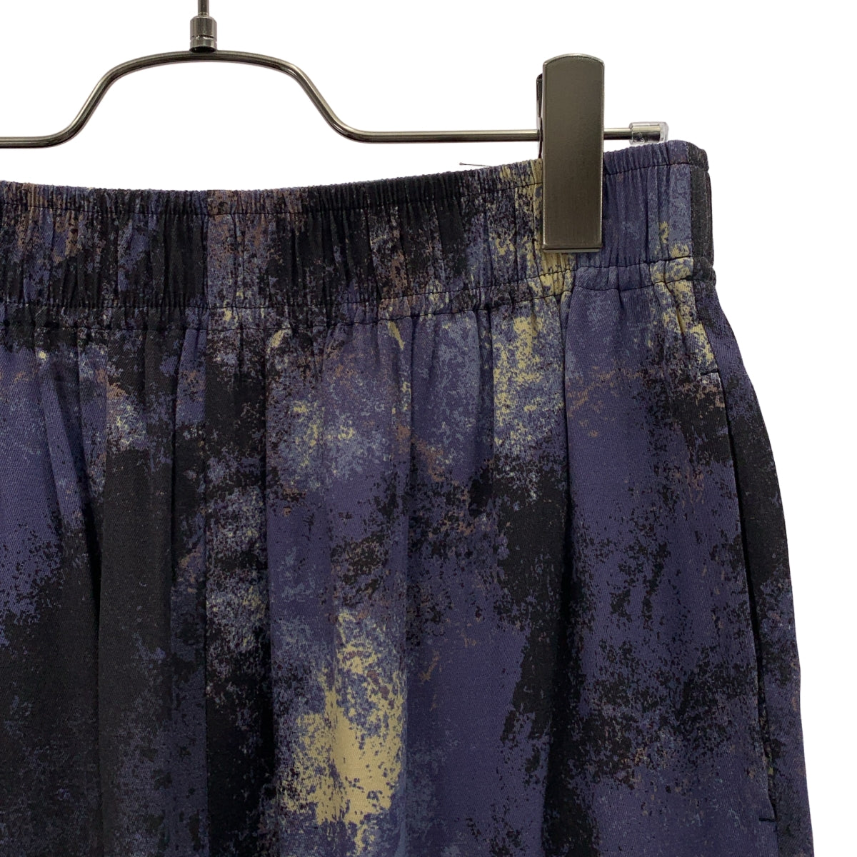 IENA / 예나 | 2024SS | 레이온 드로우 스트링 추상 프린트 이지 팬츠 | 38 | 여성