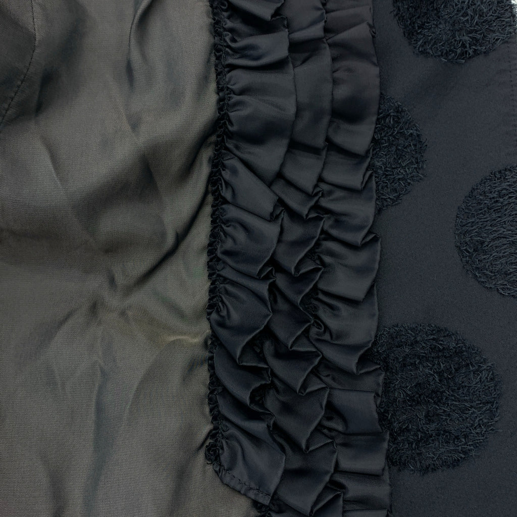 COMME des GARÇONS HOMME PLUS | 2011 秋冬系列 | Decadence 波長外套，荷葉邊內襯，切斯特菲爾德大衣 | S 碼 | 男士