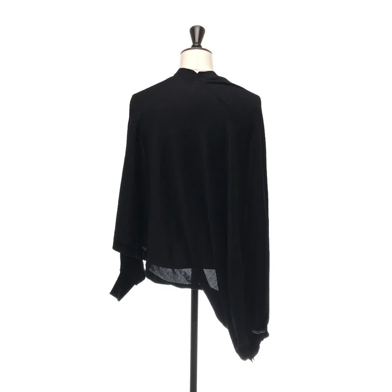 JUNYA WATANABE COMME des GARCONS / ジュンヤワタナベ | ウール 変形 アシンメトリー ニット カーディガン | M | メンズ