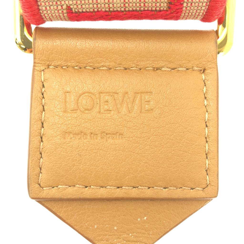 LOEWE / ロエベ | アナグラム ロゴ ジャガード ショルダーストラップ |