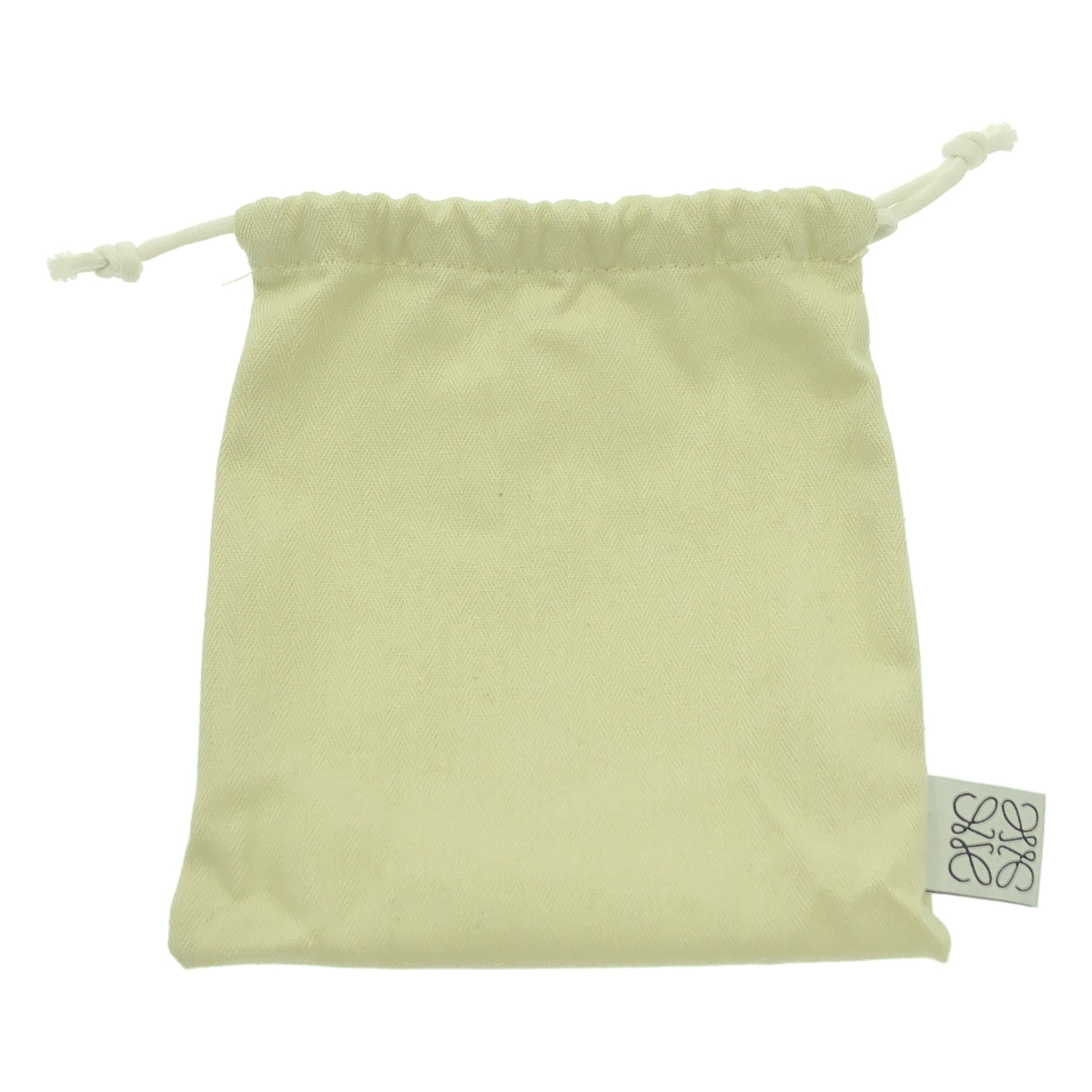 【美品】  LOEWE / ロエベ | アナグラム ロゴ ジャガード ショルダーストラップ | ベージュ/レッド