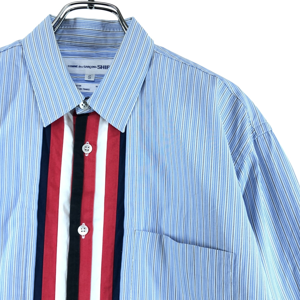 COMME des GARCONS SHIRT / コムデギャルソンシャツ | 2002SS | コットン マルチストライプ シャツ | S | メンズ